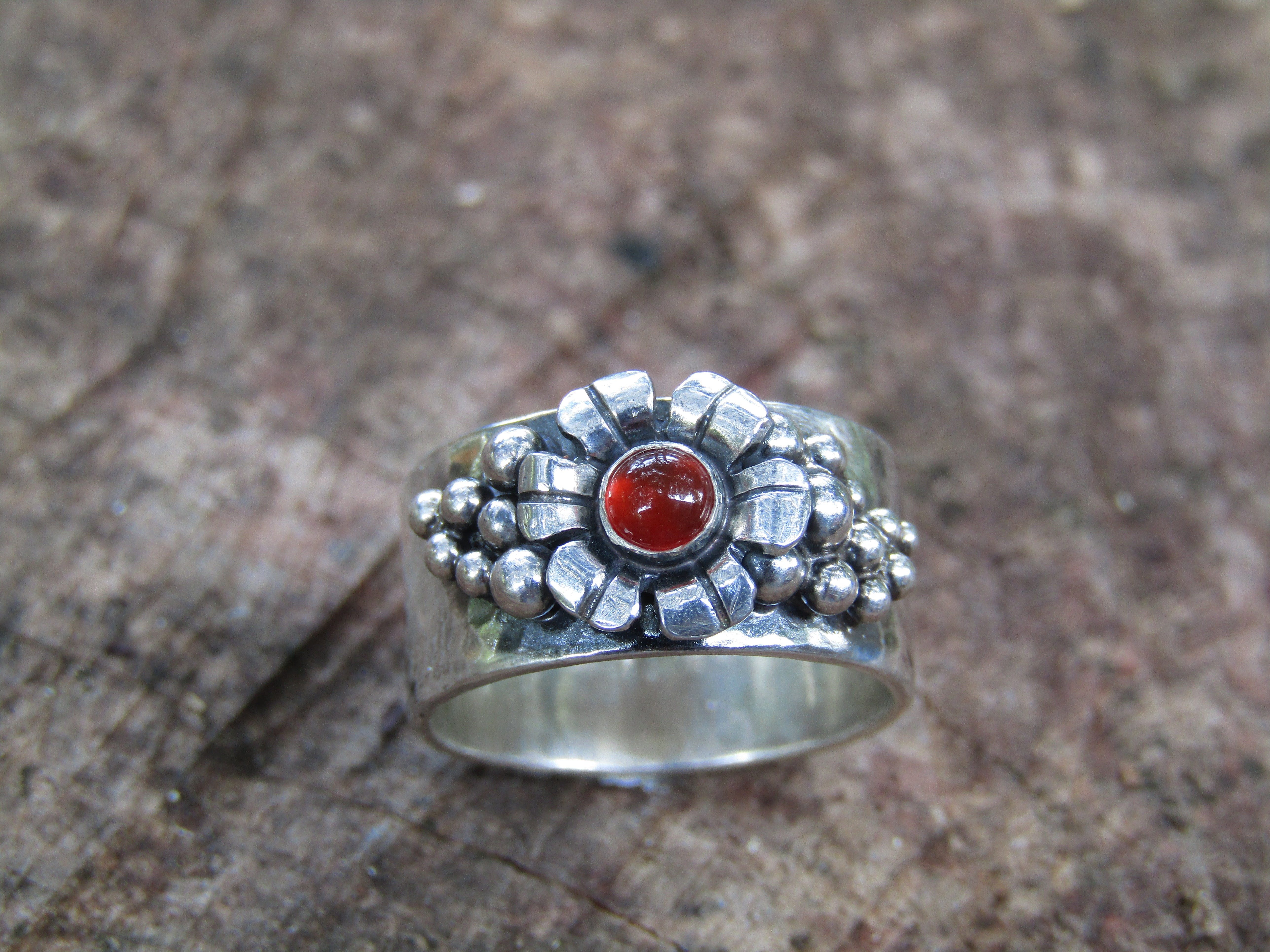 Boho Sterling Ring