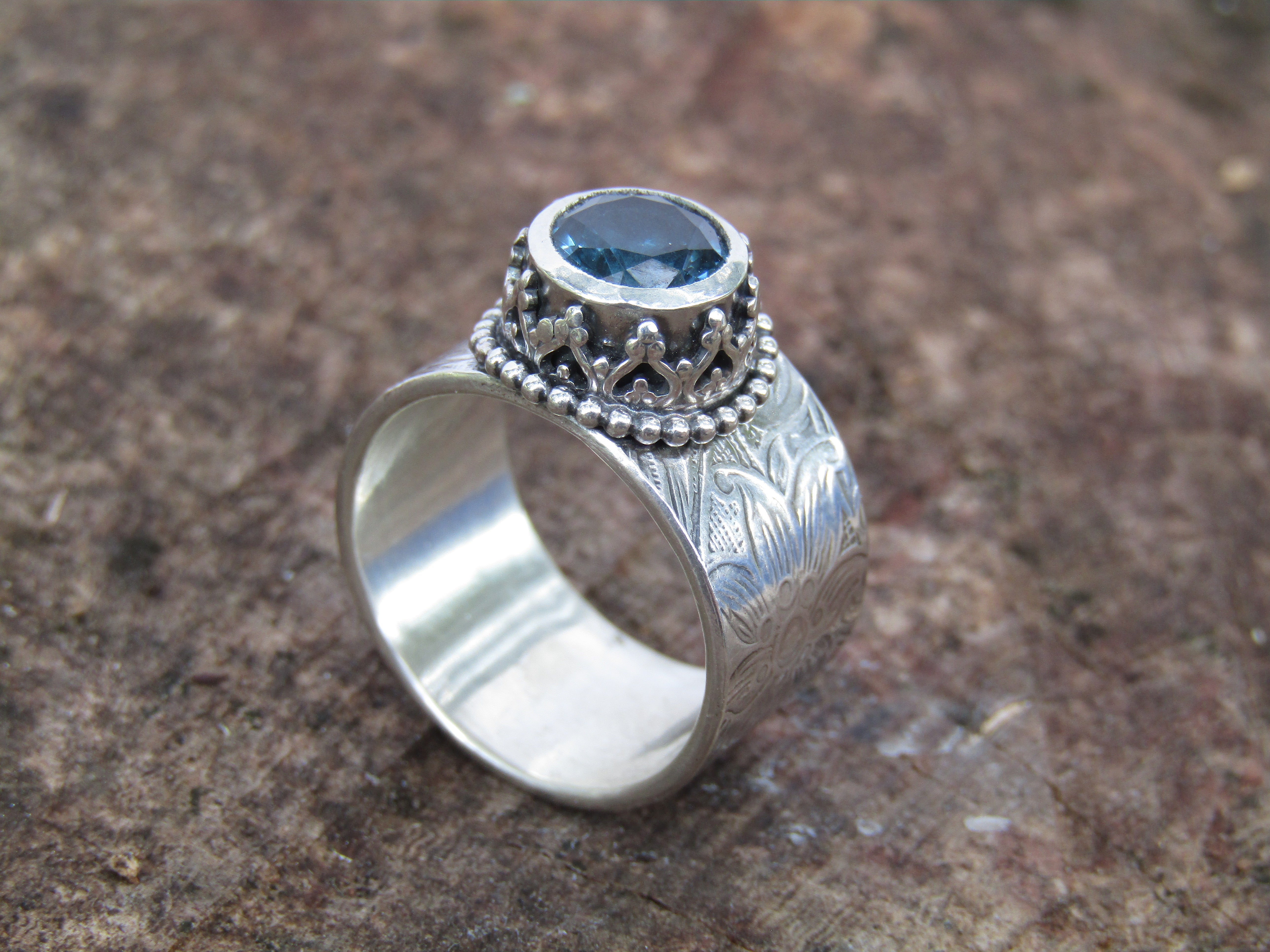 Boho Sterling Ring