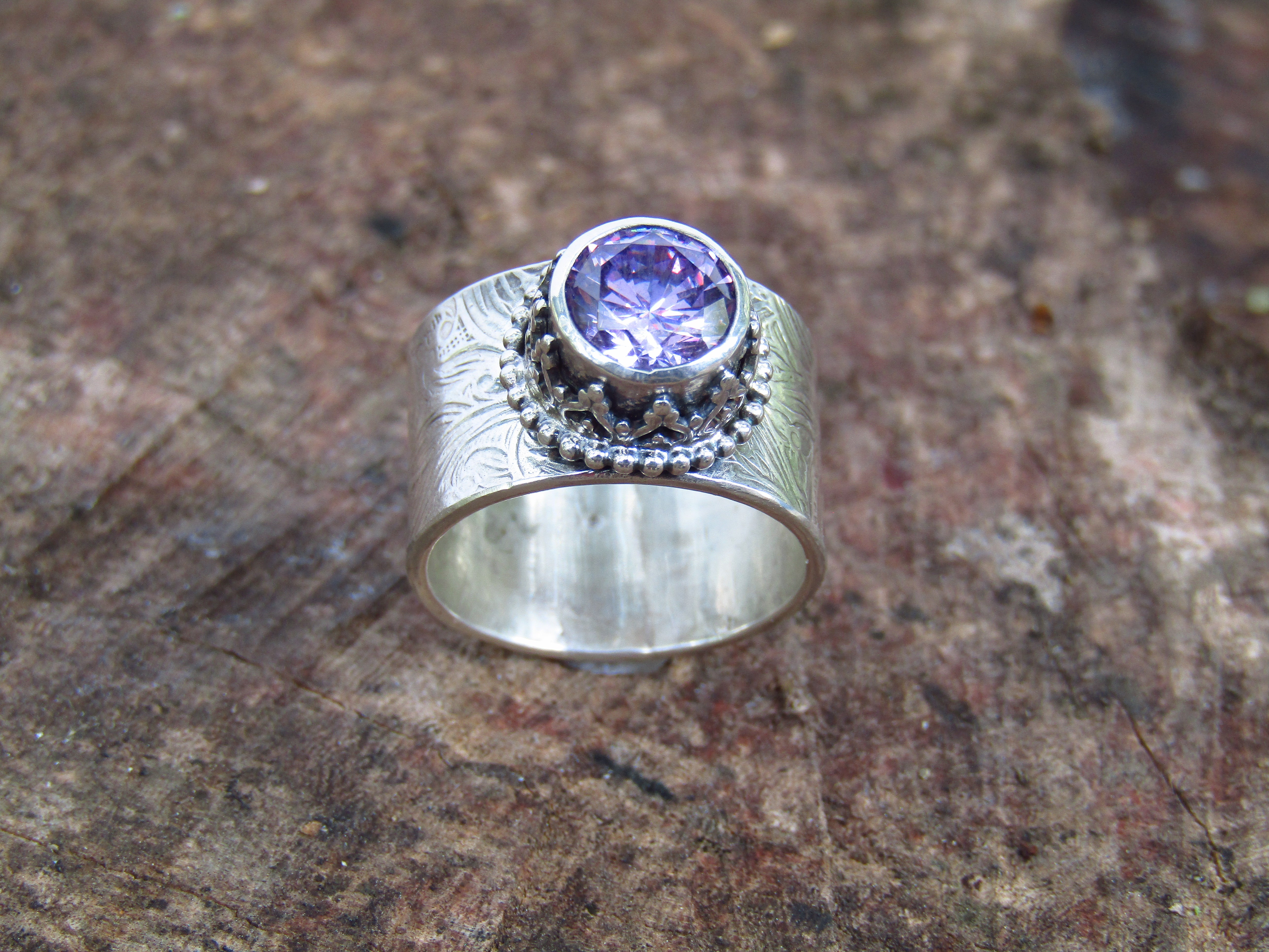 Boho Sterling Ring