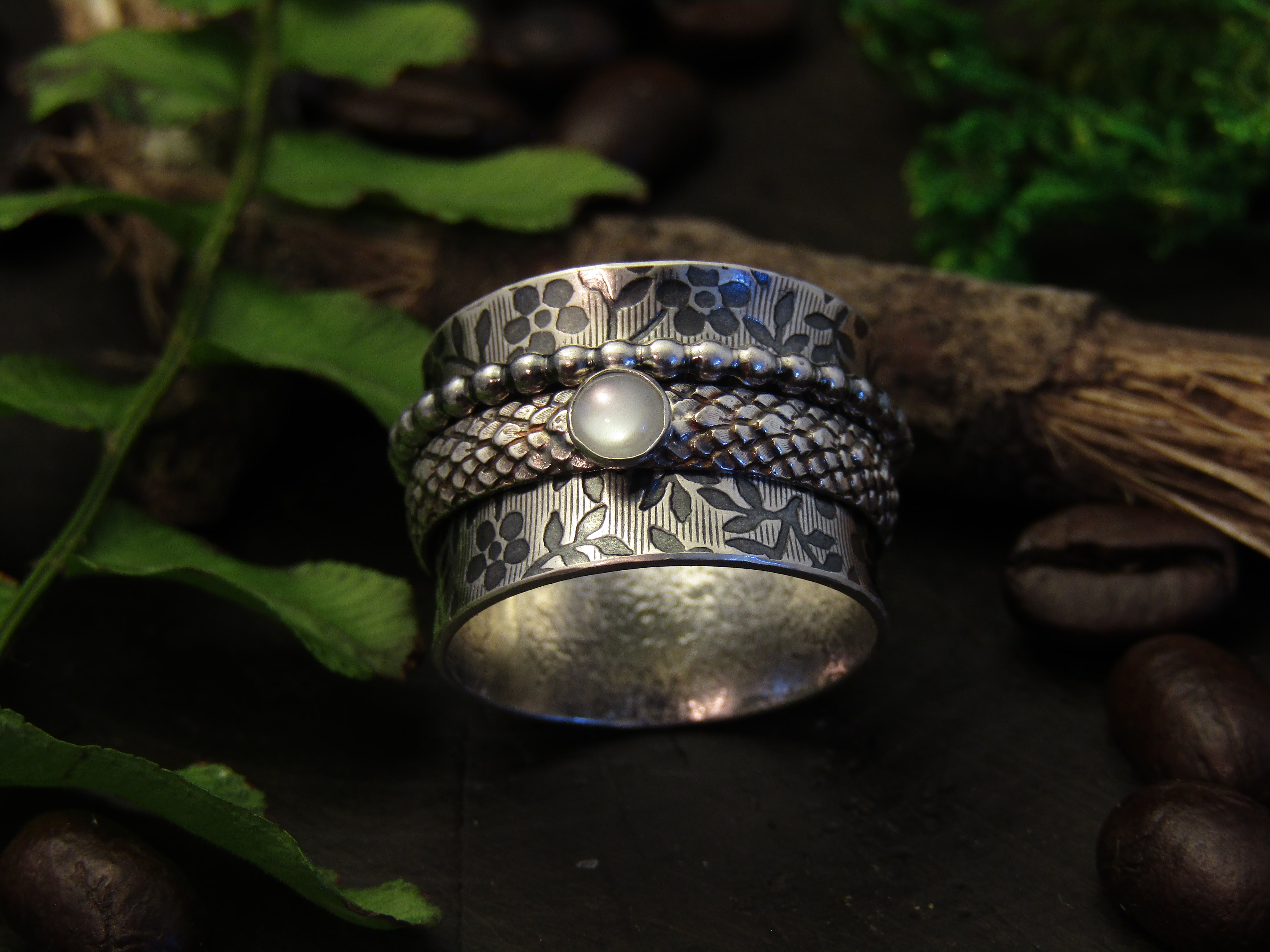 Boho Sterling Ring