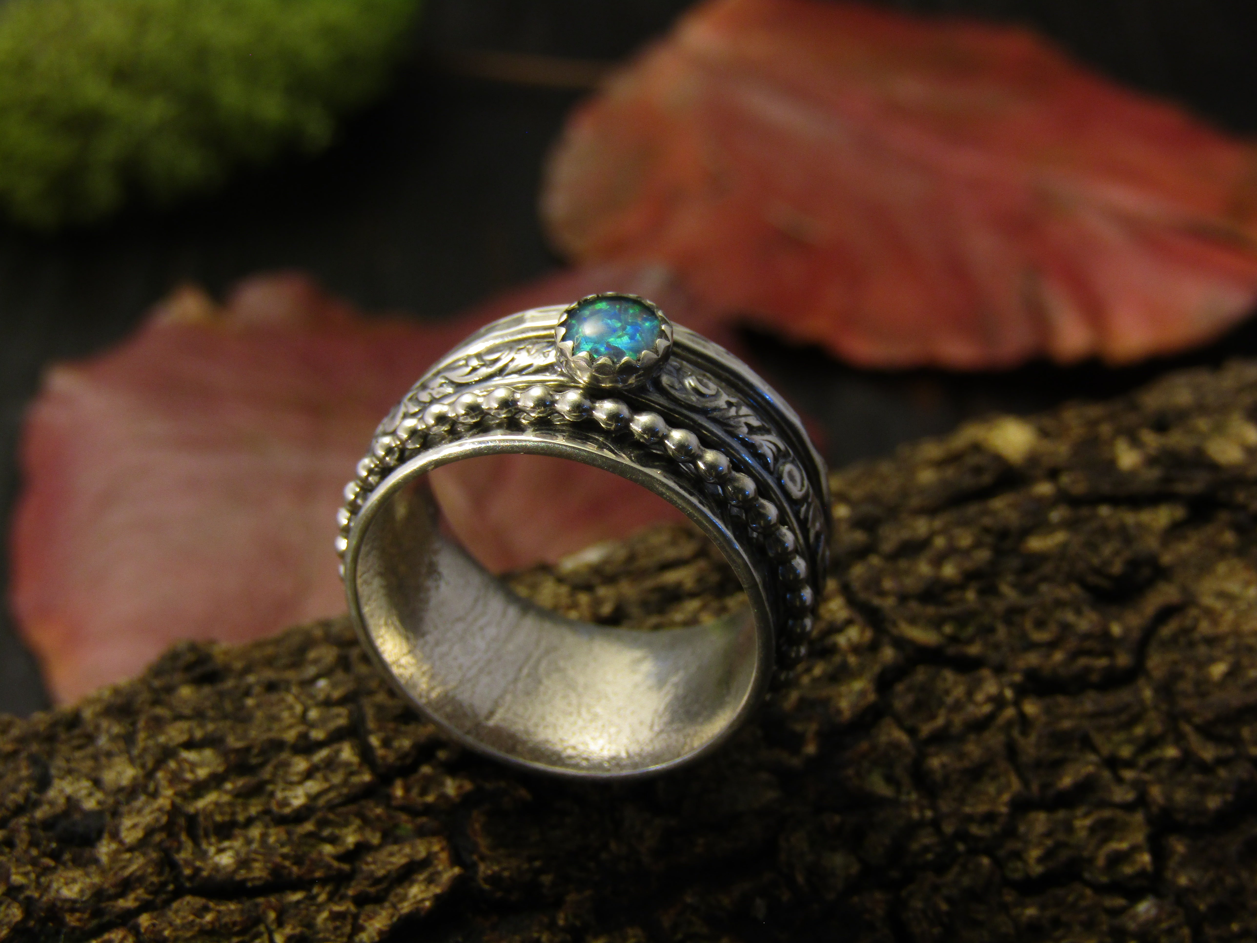 Boho Sterling Ring